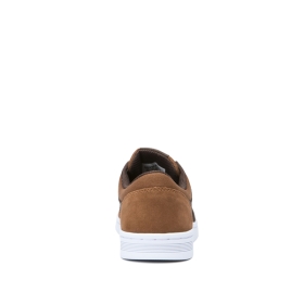 Supra Mens CHINO COURT Brown/Demitasse/white Low Top Shoes | CA-19323